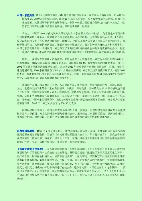 国际关系史专题资料