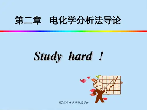 第2章电化学分析法导论