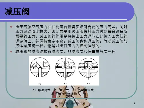 常用气动元件和图形符号