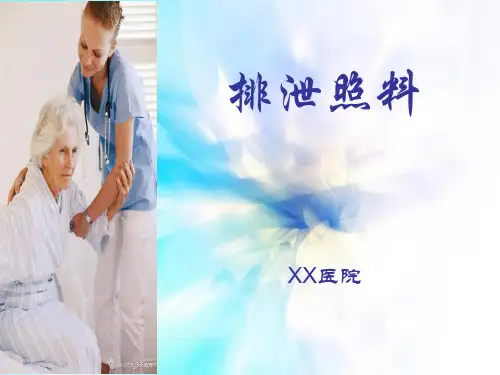排泄照料护理
