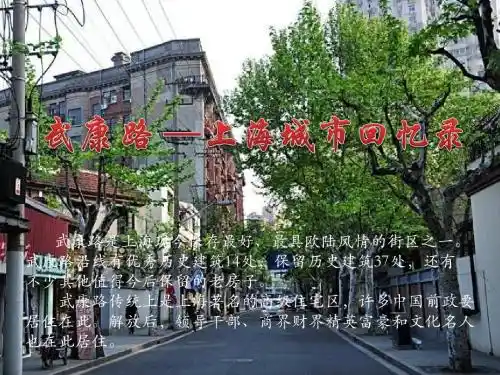 武康路(上海城市回忆)