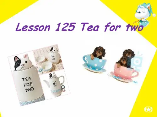 新概念英语一册NCE1 Lesson125-126(共24张PPT)