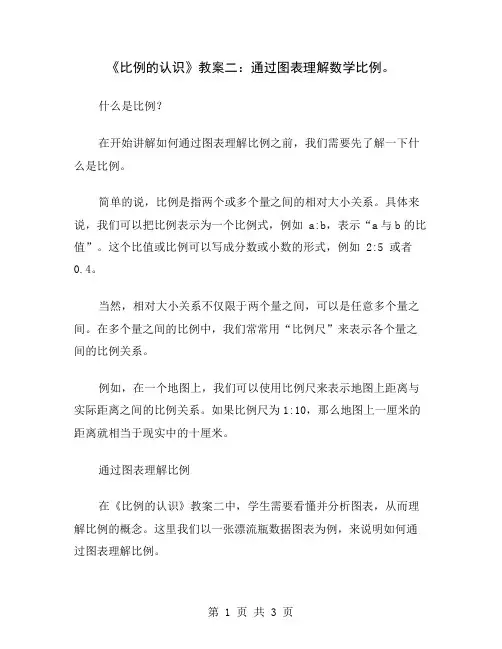 《比例的认识》教案二：通过图表理解数学比例