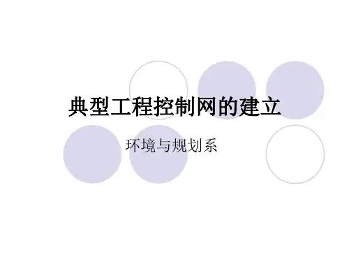 3.5_典型工程控制网的布设