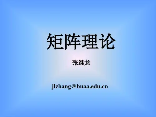 矩阵理论