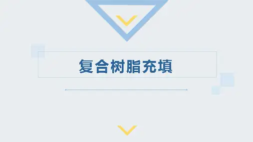 口腔临床诊疗基本操作技术：——树脂充填