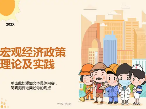 宏观经济政策理论及实践