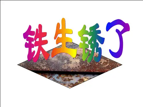 小学六年级科学《铁生锈了》-精ppt课件