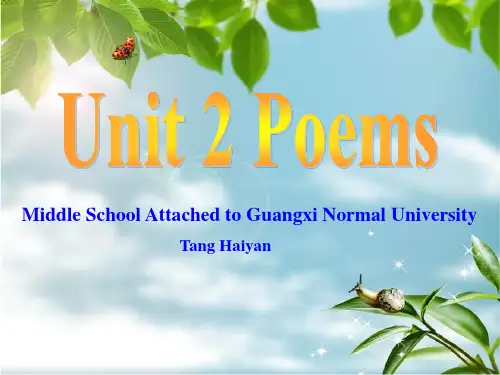 人教版选修六 Book 6 Unit 2 Using language 课件共27张ppt