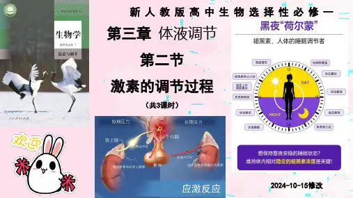 人教版高中生物选择性必修一  第3章第2节 激素调节的过程  新课课件
