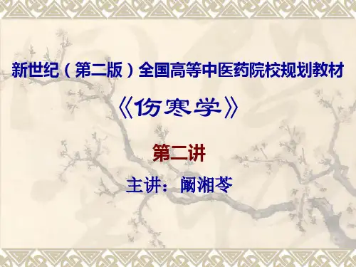 太阳病辨证纲要
