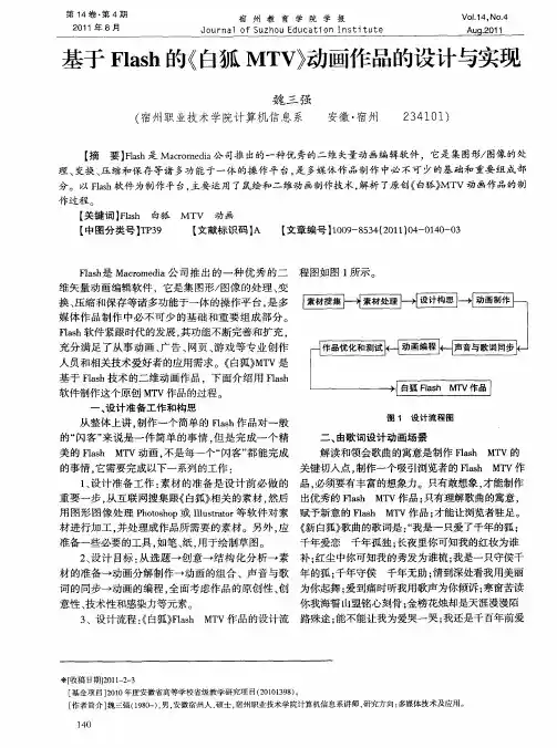 基于Flash的《白狐MTV》动画作品的设计与实现