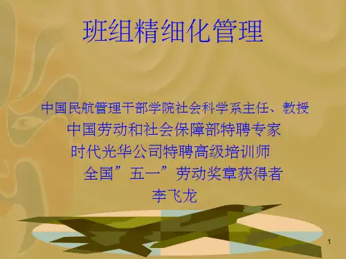 《班组精细化管理》PPT课件