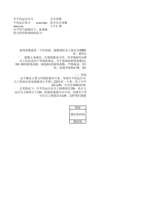电力常识