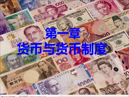 黄达 金融学 货币与货币制度PPT
