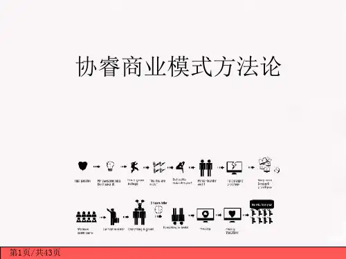 商业模式设计方法论