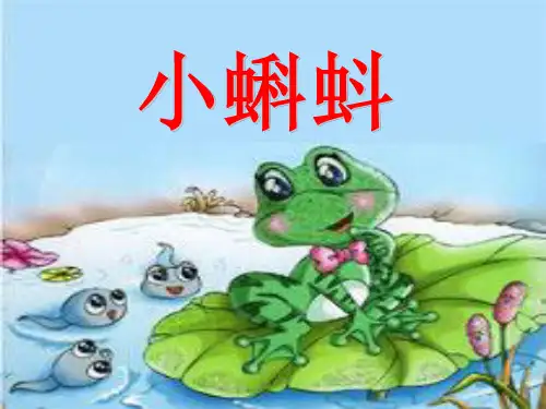 《小蝌蚪》PPT课件