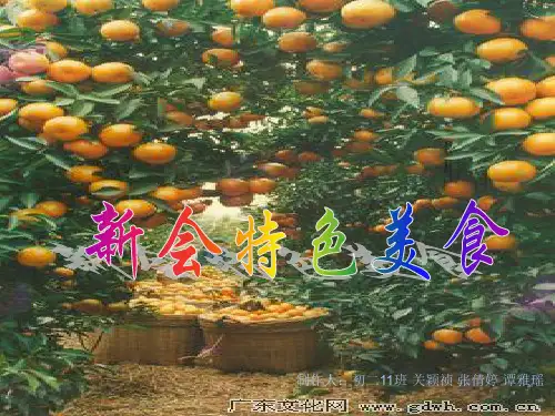 新会特色美食