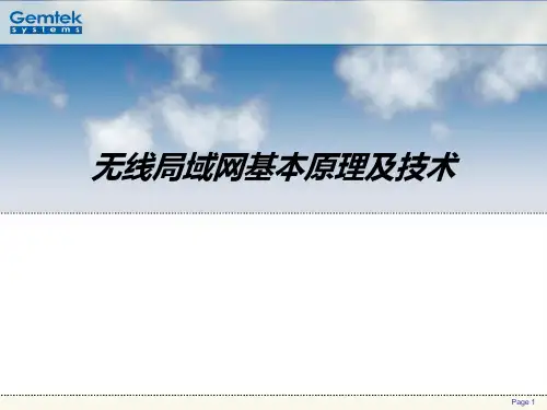 无线局域网基本原理PPT课件