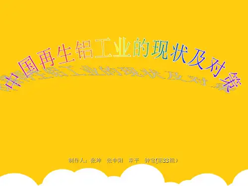 再生铝冶金ppt实用资料