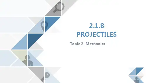 Chapter218PROJECTILES(抛体运动)【AlevelU1】国际物理中英双语教学PPT