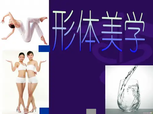 形体美学ppt课件