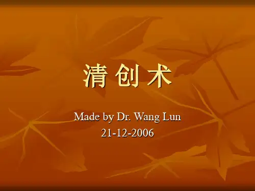 清 创 术