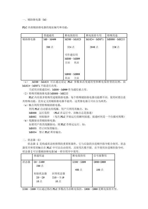 PLC学习笔记