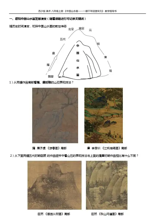 第1课自然意趣——中国山水画