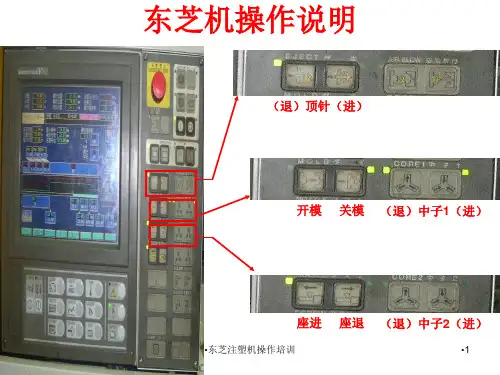 东芝注塑机操作培训课件