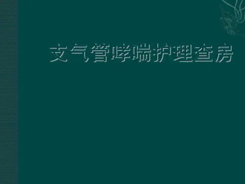 支气管哮喘护理查房