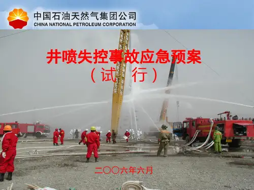 井喷失控事故应急预案