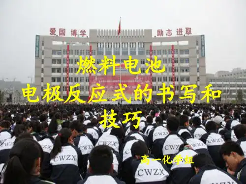燃料电池电极方程式的书写和技巧(必修2)