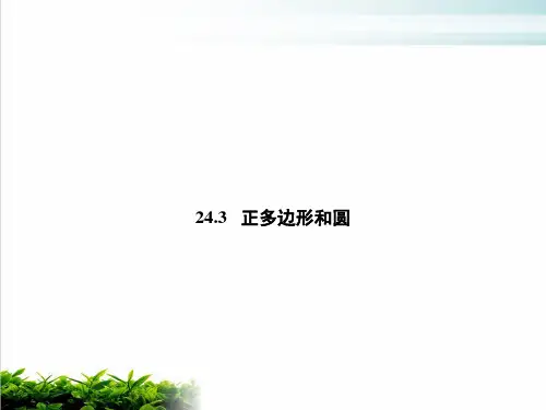 数学人教版《正多边形和圆》课件详解