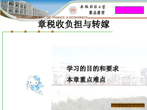 税收负担与转嫁(ppt21张)