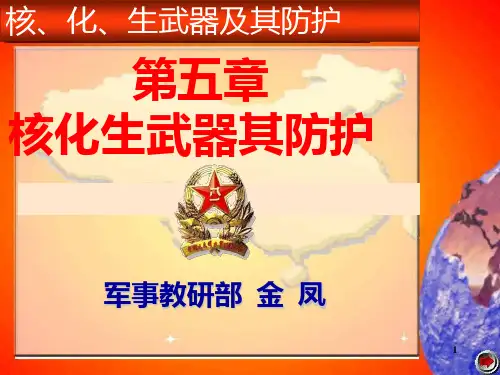 核化生武器及其防护概述PPT课件
