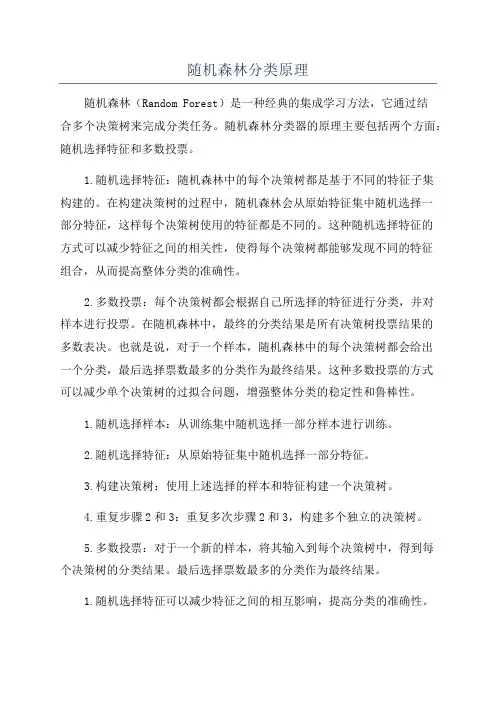随机森林分类原理