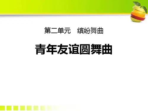 《青年友谊圆舞曲》PPT教学课件