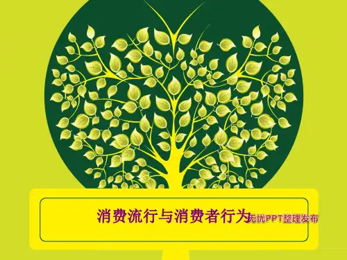 消费流行与消费者行为1