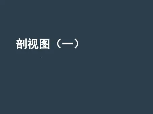 剖视图 精品课件