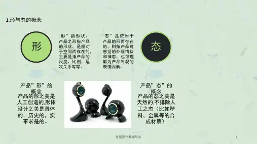 造型设计基础形态课件