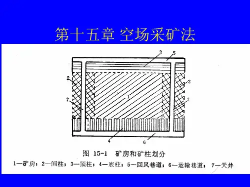第九章空场采矿法