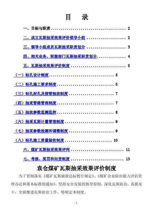 瓦斯防治效果评价制度(修改版)Microsoft_Office_Word_文档