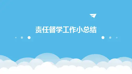 责任督学工作小总结PPT