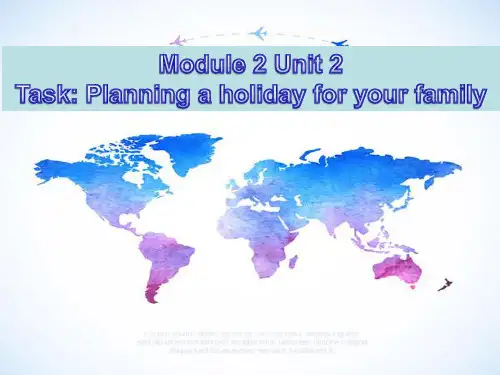 译林版高一英语 Module2Unit2 Task课件(共21张PPT)