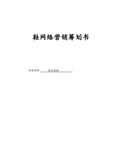 鞋网络营销策划书