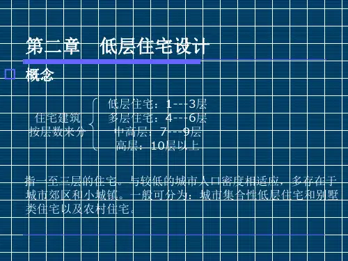 住宅建筑设计原理讲义21第二章