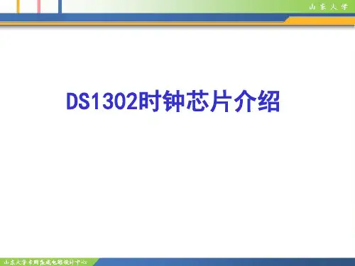 ds时钟芯片介绍