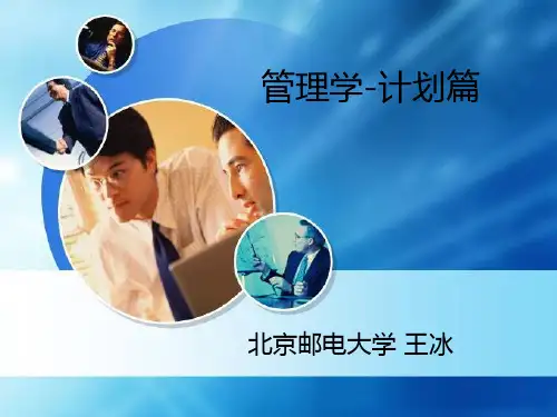 管理学理论与实践_计划篇