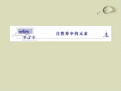 鲁科版碳的多样性PPT教学课件1